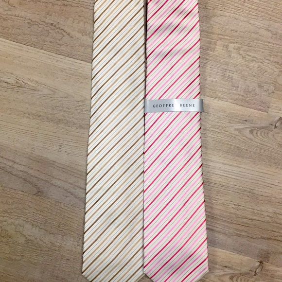 Geoffrey Beene Men’s Tie Bundle - Picture 2 of 4